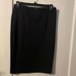 Elle Black Pencil Skirt